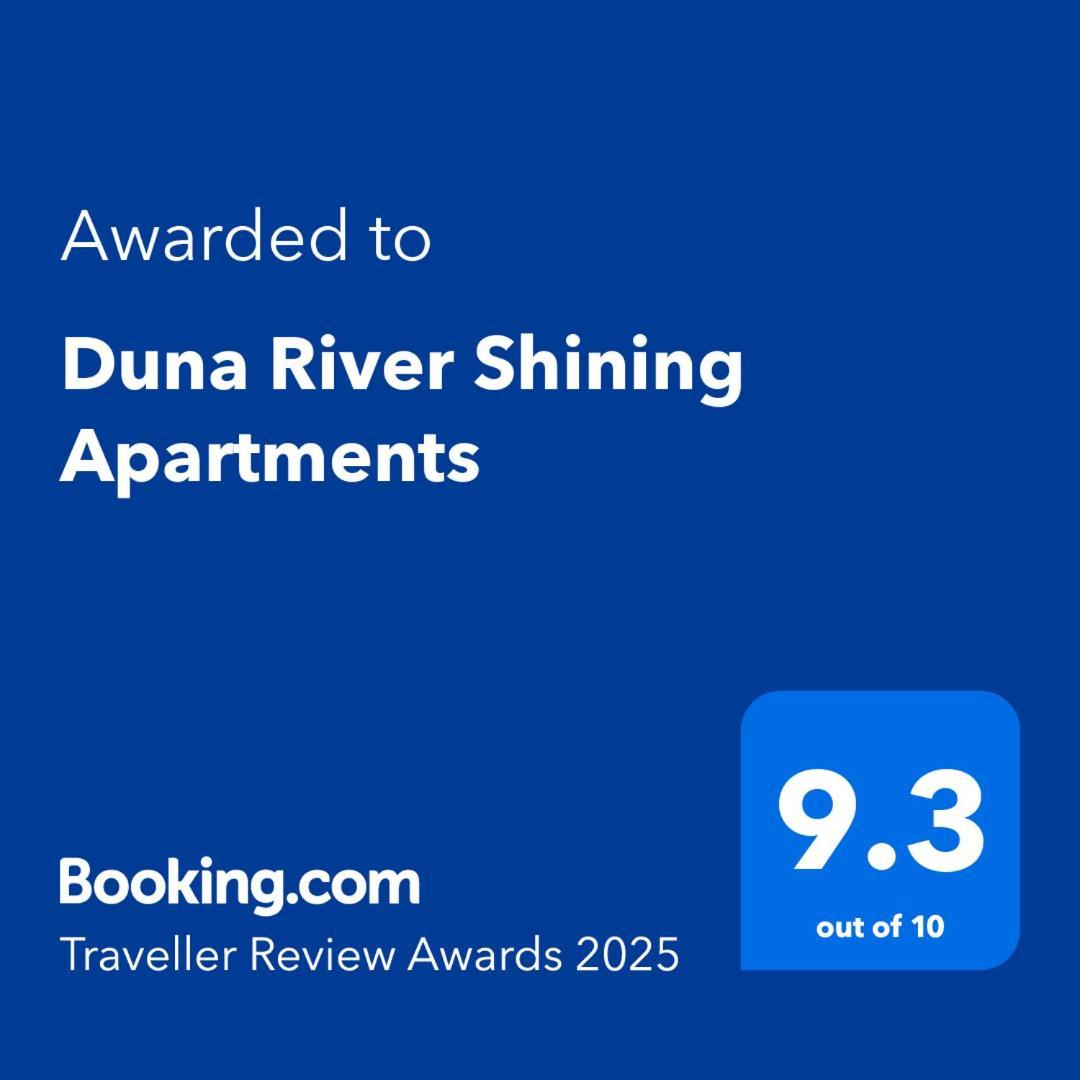 Duna River Shining Apartments Budapest Eksteriør billede